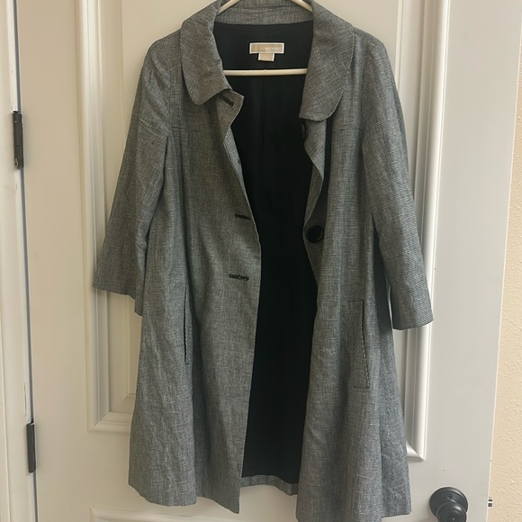 Michael kors full babydoll jacket mini checks pattern - Picture 1 of 6